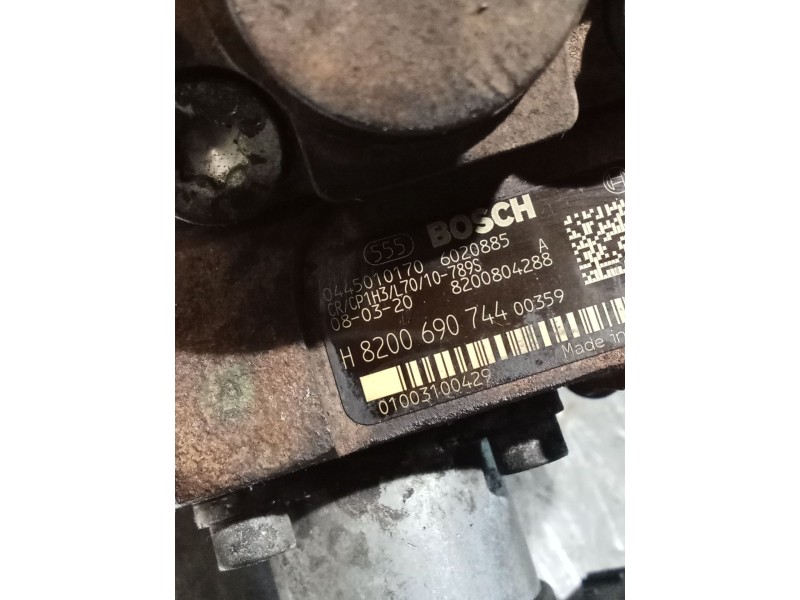 Recambio de bomba inyeccion para renault trafic caja cerrada (ab 4.01) referencia OEM IAM 0445010170 H8200690744 BOSCH