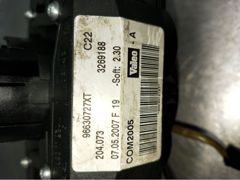 Recambio de mando luces para peugeot 207 cc referencia OEM IAM 96630727XT3269188  