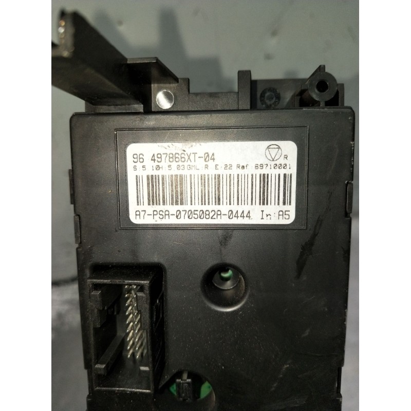 Recambio de mando calefaccion / aire acondicionado para peugeot 207 cc referencia OEM IAM 9649866xt  