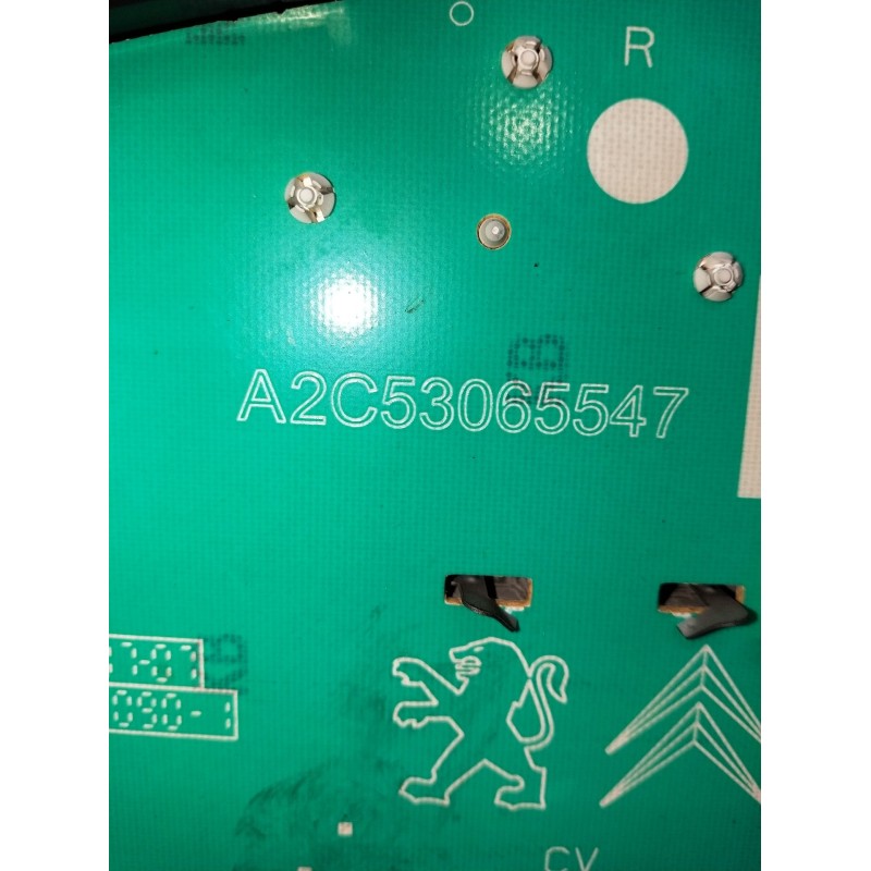 Recambio de cuadro instrumentos para peugeot 207 cc referencia OEM IAM 9662903980A2C53065547  