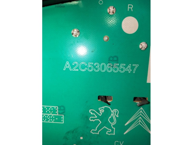 Recambio de cuadro instrumentos para peugeot 207 cc referencia OEM IAM 9662903980A2C53065547  