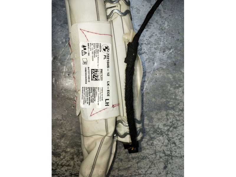 Recambio de airbag cortina delantero izquierdo para bmw serie 3 lim. (f30) referencia OEM IAM 16B2352A0559/84722104512/A72210451