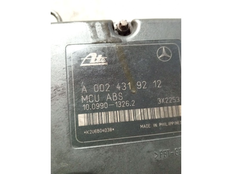 Recambio de abs para mercedes-benz clase c (w202) berlina referencia OEM IAM A0024319212 10020400134 10099013262