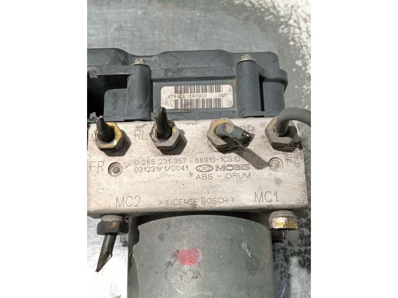 Recambio de abs para hyundai getz (tb) 1.1 referencia OEM IAM 0265800389 0265231357 589101C310