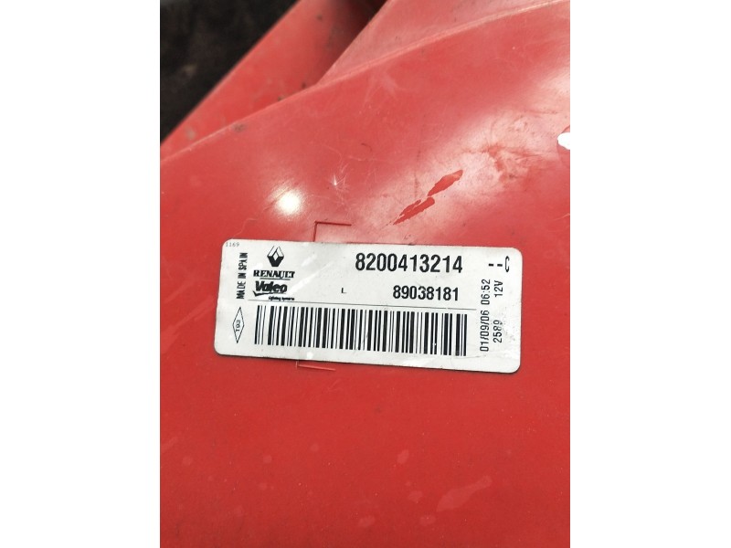 Recambio de piloto trasero izquierdo para renault megane ii berlina 5p referencia OEM IAM 820041321489038181  