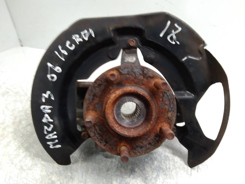 Recambio de mangueta delantera izquierda para mazda 3 berlina (bk) 1.6 cd diesel cat referencia OEM IAM   