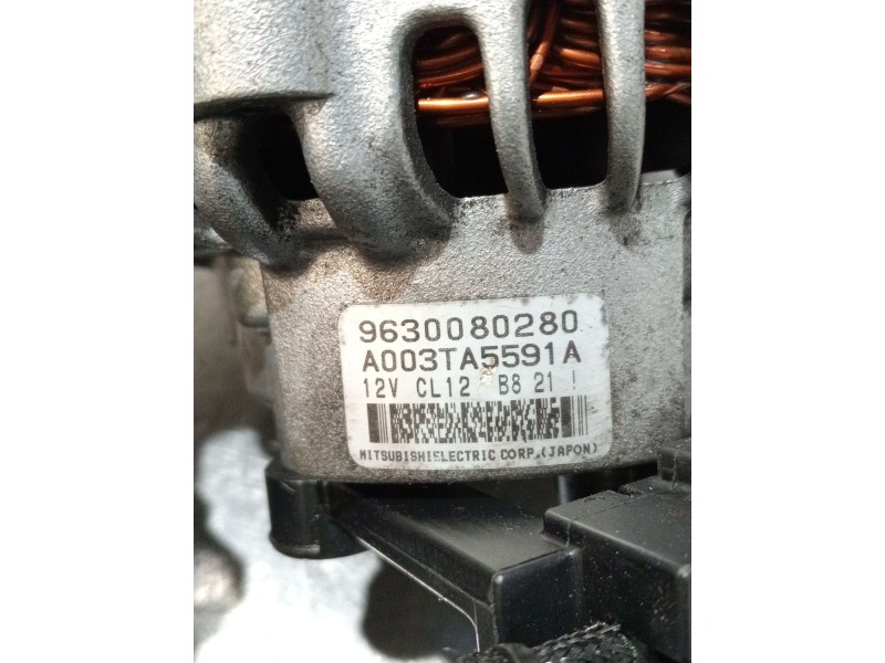 Recambio de alternador para fiat scudo (222) referencia OEM IAM 9630080280 A003TA5591A 