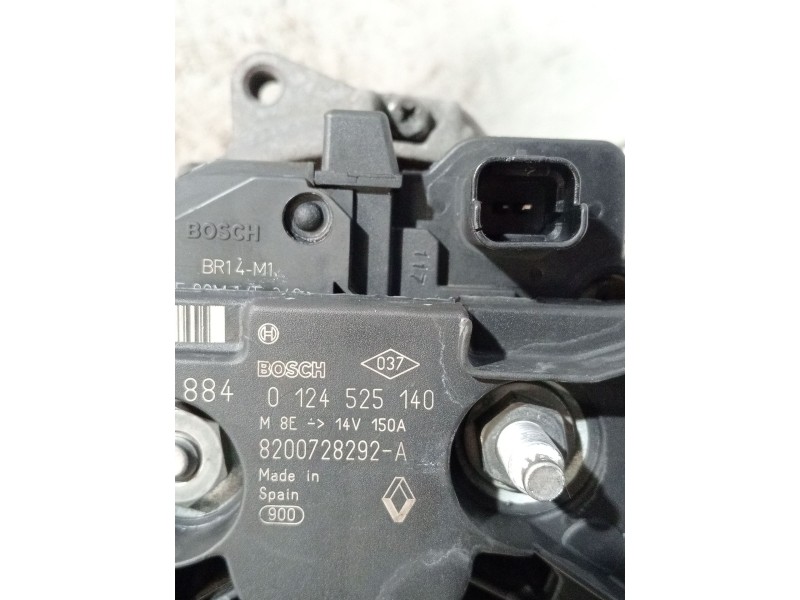Recambio de alternador para nissan qashqai (j10) acenta referencia OEM IAM 8200728292 0124525140 
