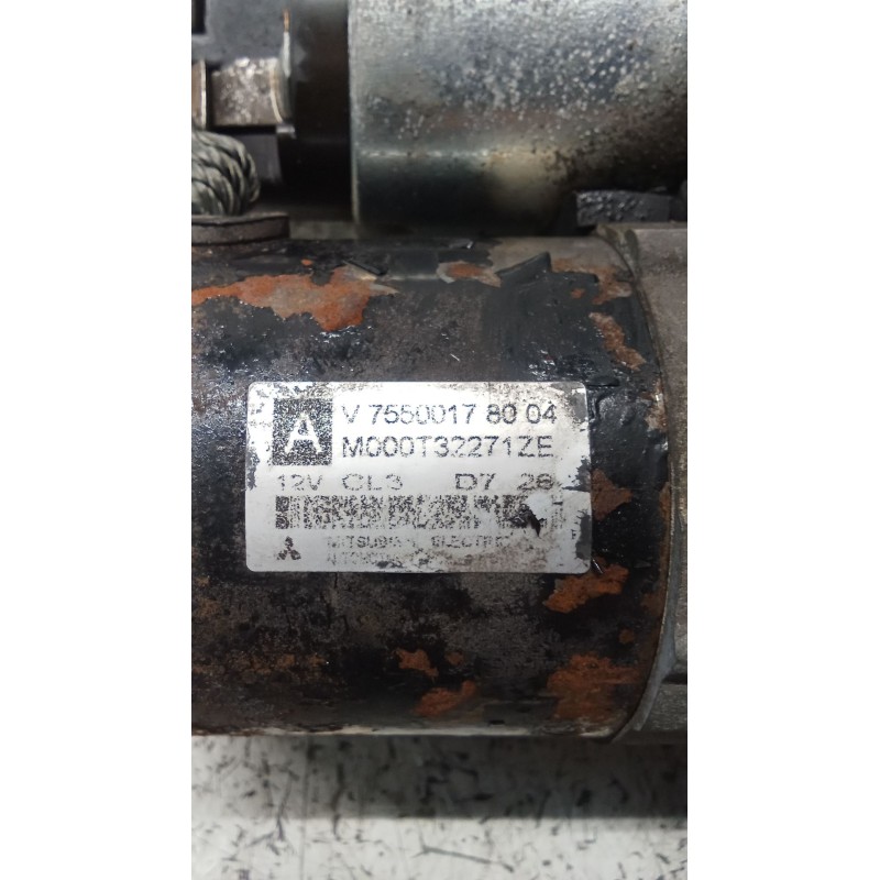 Recambio de motor arranque para peugeot 207 cc referencia OEM IAM m000t32271ze  