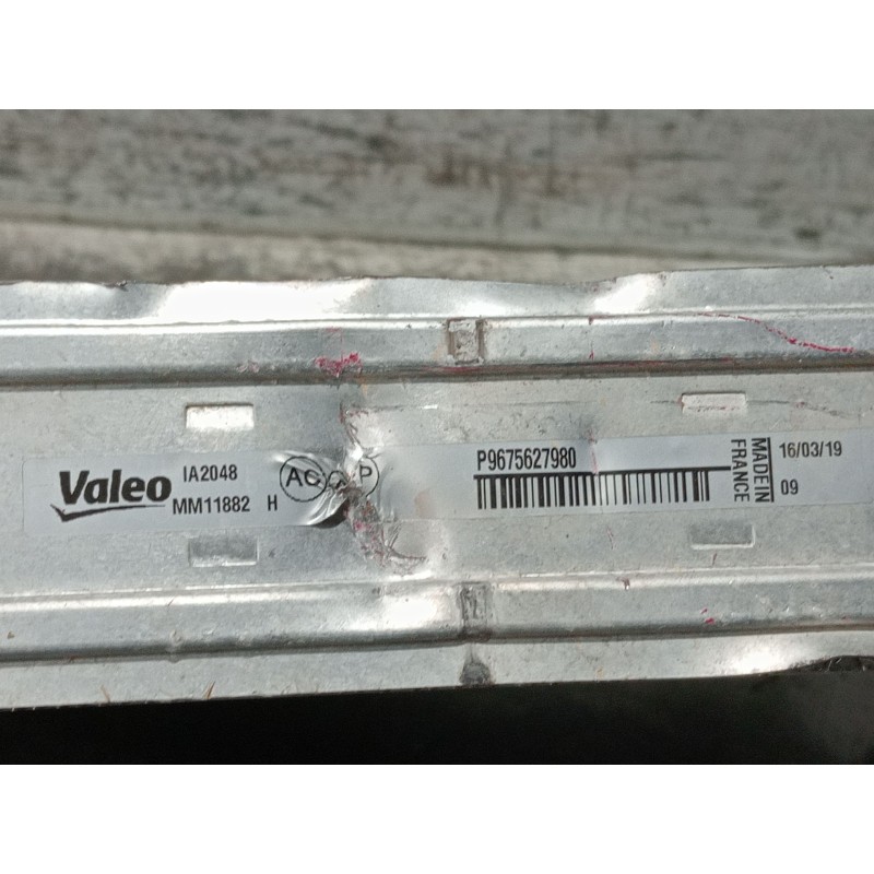Recambio de intercooler para citroën c4 spacetourer 1.2 referencia OEM IAM P9675627980 MM11882H 