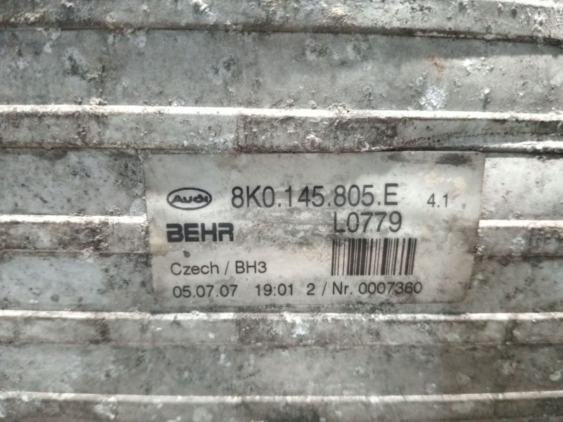 Recambio de intercooler para audi a5 coupe (8t) referencia OEM IAM 8K0145805E  