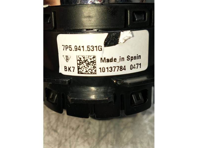 Recambio de mando luces para porsche cayenne (92a) 4.8 s referencia OEM IAM 7p5941531g interruptor 
