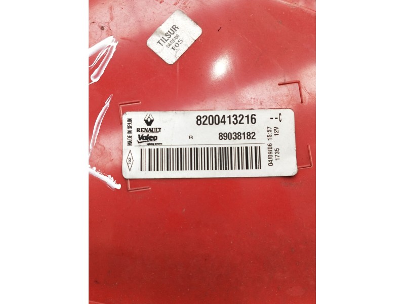 Recambio de piloto trasero derecho para renault megane ii (bm0/1_, cm0/1_) 1.9 dci referencia OEM IAM 820041321689038182  