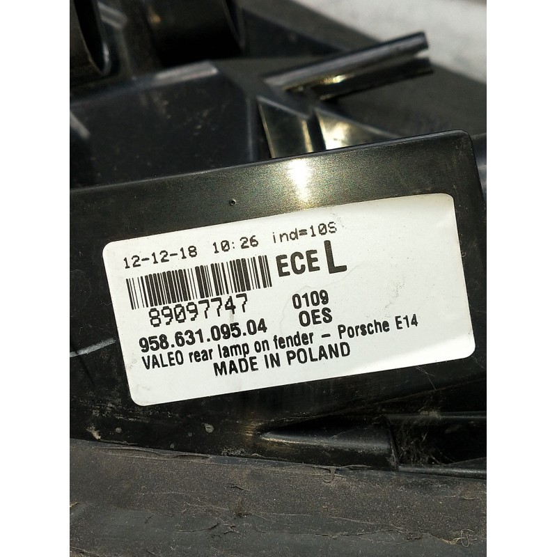 Recambio de piloto trasero izquierdo para porsche cayenne (92a) 4.8 s referencia OEM IAM 9586310950489097747  