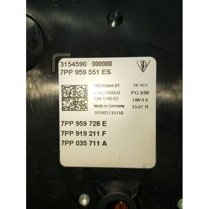 Recambio de luz interior para porsche cayenne (92a) 4.8 s referencia OEM IAM 7pp9595517pp959728e1009048401  