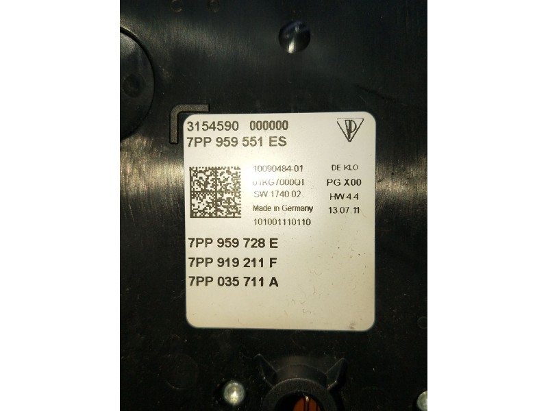 Recambio de luz interior para porsche cayenne (92a) 4.8 s referencia OEM IAM 7pp9595517pp959728e1009048401  