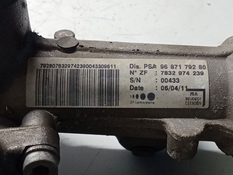 Recambio de cremallera direccion para citroën c5 station wagon business class referencia OEM IAM 7832974239 9687179280 