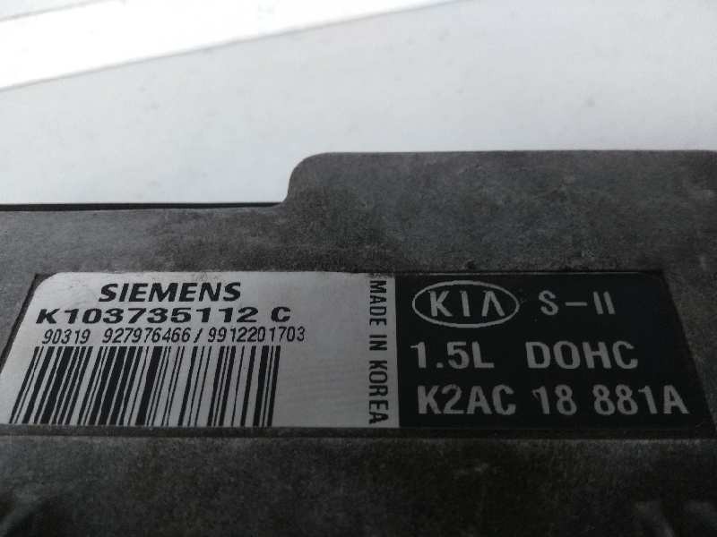 Recambio de centralita motor uce para kia shuma 1.5 cat referencia OEM IAM K103735112C K2AC18881A  Recambio de centralita motor uce para kia shuma 1.5 cat referencia OEM IAM K103735112C K2AC18881A