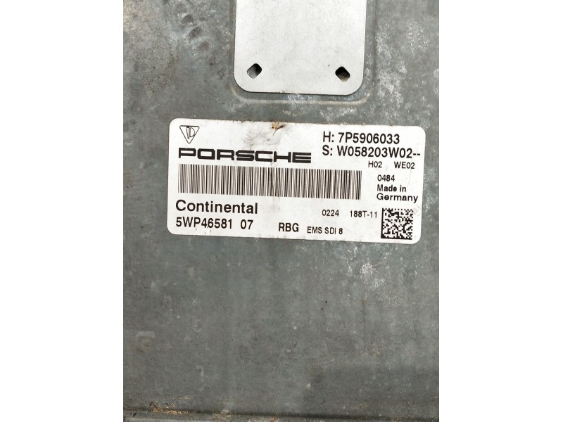 Recambio de centralita motor uce para porsche cayenne (92a) 4.8 s referencia OEM IAM 5wp46581077p5906033  