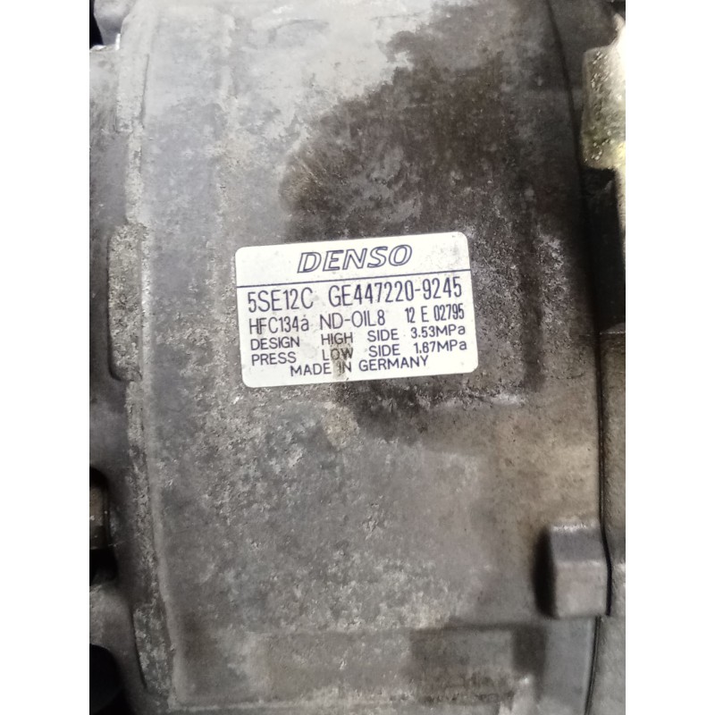Recambio de compresor aire acondicionado para toyota avensis berlina (t25) 1.8 sol sedán (4-ptas.) referencia OEM IAM  5SE12C GE