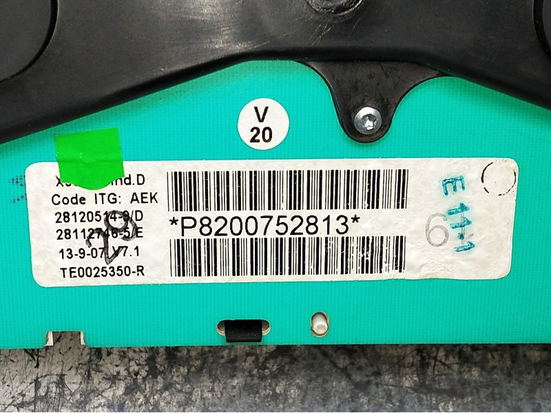 Recambio de cuadro instrumentos para dacia logan (ls_) 1.5 dci (ls0w) referencia OEM IAM P8200752813  