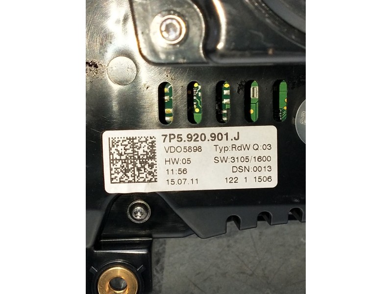 Recambio de cuadro instrumentos para porsche cayenne (92a) 4.8 s referencia OEM IAM 7p5920901J  