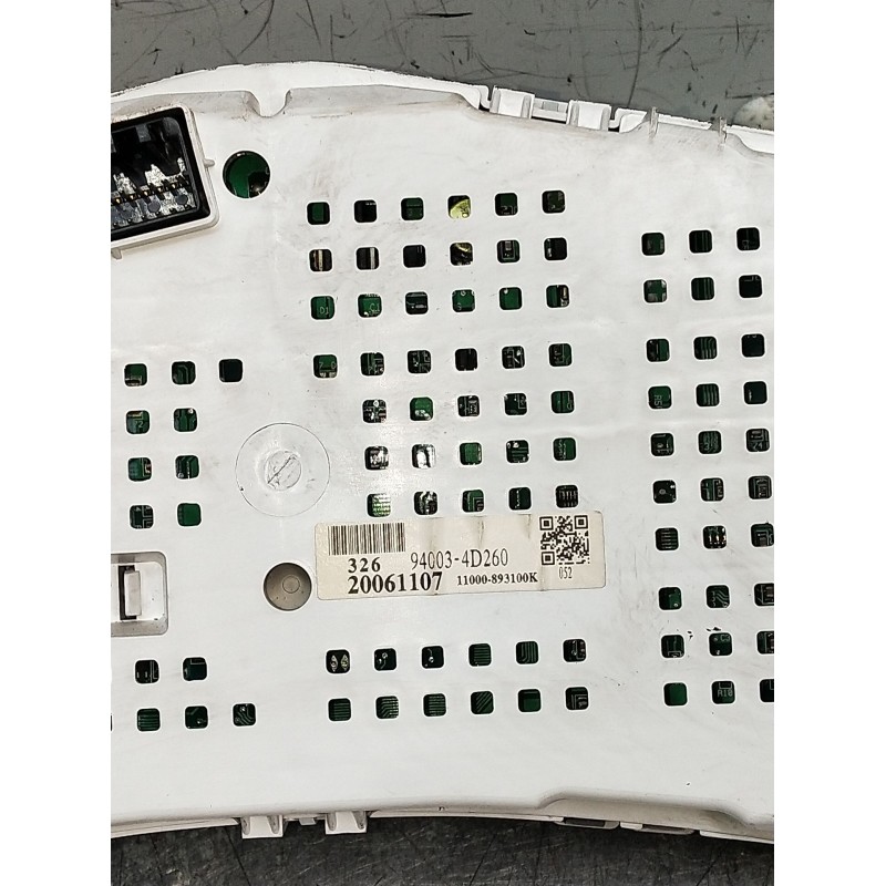 Recambio de cuadro instrumentos para kia carnival / grand carnival iii (vq) 2.9 crdi referencia OEM IAM 940034D260 20061107 