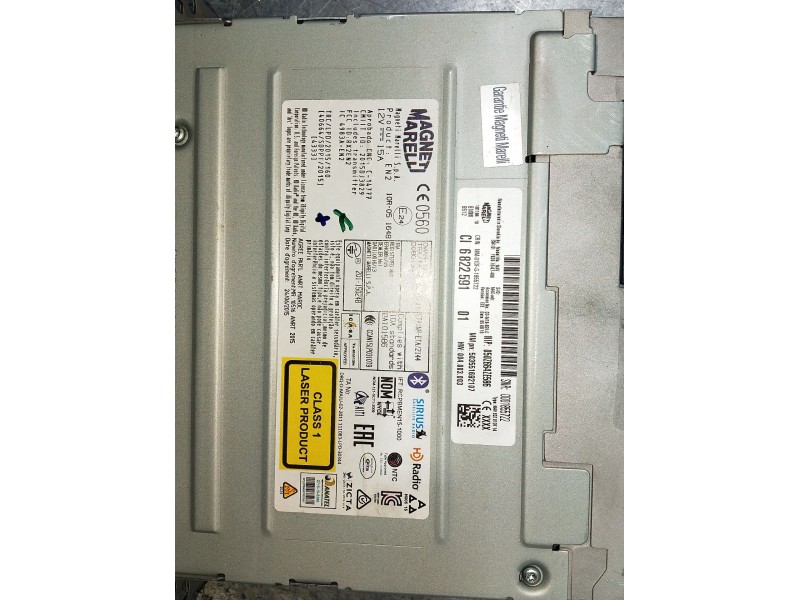 Recambio de sistema audio / radio cd para bmw serie 3 lim. (f30) referencia OEM IAM 503551692107  