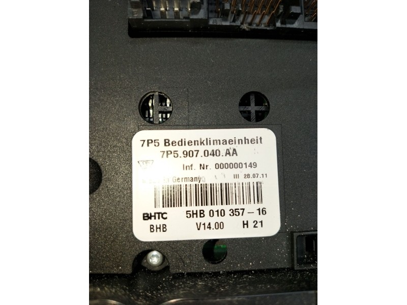 Recambio de mando multifuncion para porsche cayenne (92a) 4.8 s referencia OEM IAM 7p5907040aa5hb010357  