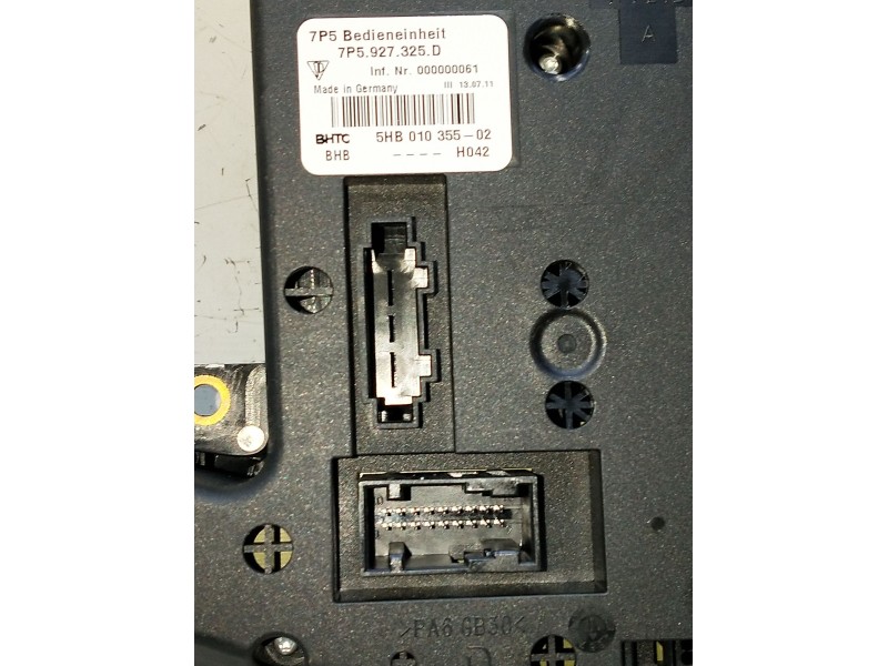 Recambio de mando multifuncion para porsche cayenne (92a) 4.8 s referencia OEM IAM 7p5927325d5hb010355  