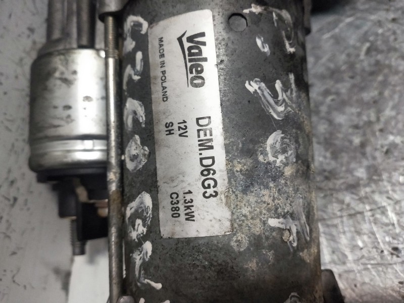 Recambio de motor arranque para peugeot 307 (s1) xn referencia OEM IAM D6G3   Recambio de motor arranque para peugeot 307 (s1) xn referencia OEM IAM D6G3
