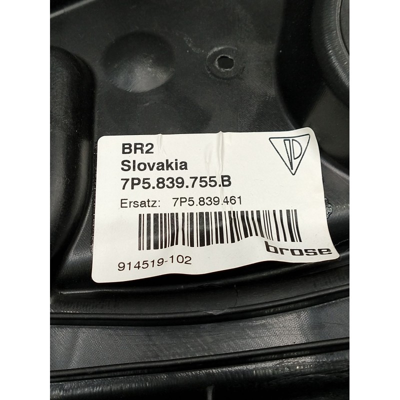 Recambio de elevalunas trasero izquierdo para porsche cayenne (92a) 4.8 s referencia OEM IAM 7p5839755b  