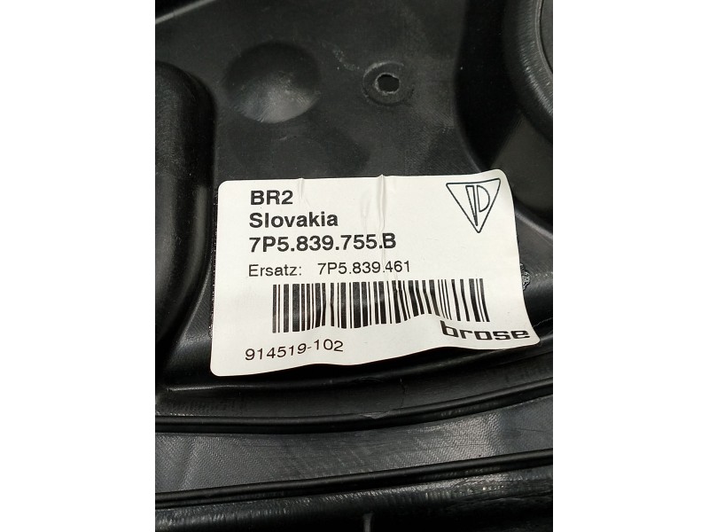 Recambio de elevalunas trasero izquierdo para porsche cayenne (92a) 4.8 s referencia OEM IAM 7p5839755b  