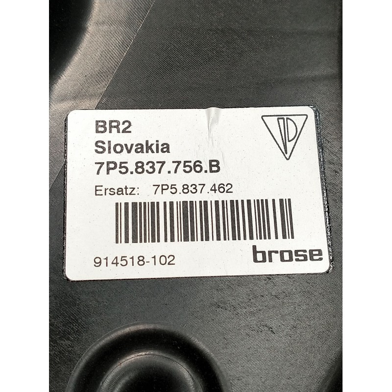 Recambio de elevalunas delantero derecho para porsche cayenne (92a) 4.8 s referencia OEM IAM 7p5837756b  