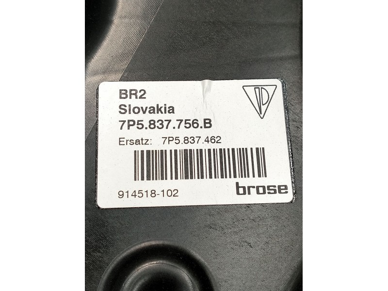 Recambio de elevalunas delantero derecho para porsche cayenne (92a) 4.8 s referencia OEM IAM 7p5837756b  