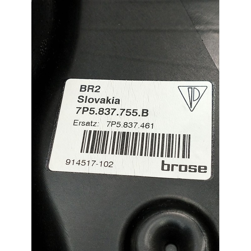 Recambio de elevalunas delantero izquierdo para porsche cayenne (92a) 4.8 s referencia OEM IAM 7p5837755b  