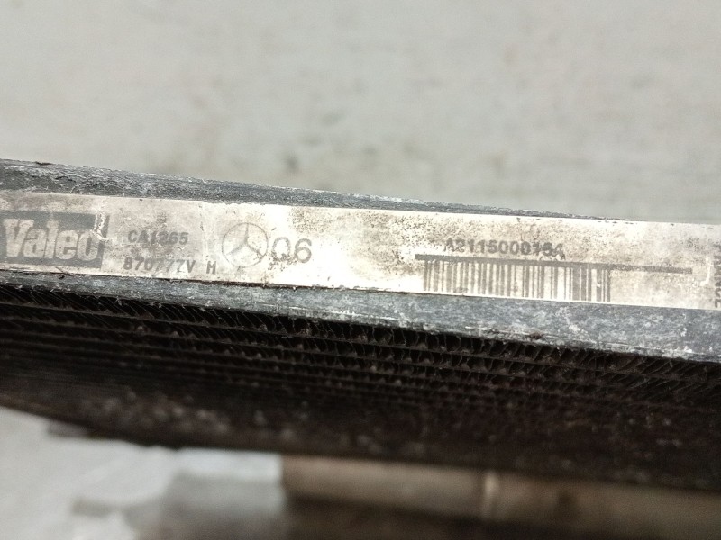 Recambio de condensador / radiador aire acondicionado para mercedes-benz clase e (w211) berlina referencia OEM IAM A2115000154 8