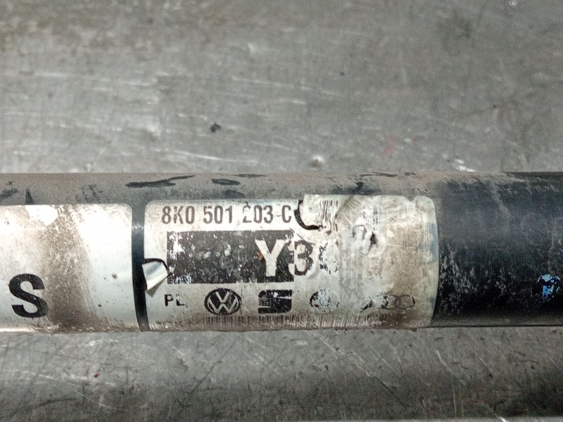 Recambio de transmision trasera izquierda para audi a5 coupe (8t) referencia OEM IAM 8K501203C  