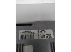 Recambio de centralita motor uce para kia pride 1.4 cat referencia OEM IAM K103735120A K11C18881  2