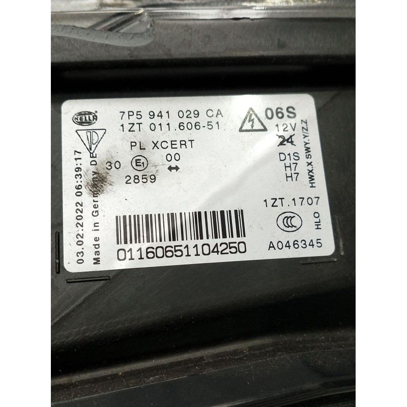 Recambio de faro izquierdo para porsche cayenne (92a) 4.8 s referencia OEM IAM 7p59410291zt0116065101160651104250  