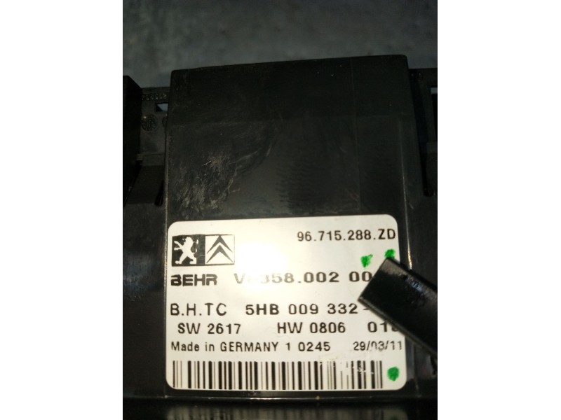 Recambio de mando calefaccion / aire acondicionado para citroën c5 station wagon business class referencia OEM IAM 5HB00933213  