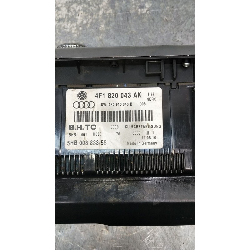 Recambio de mando calefaccion / aire acondicionado para audi a6 berlina (4f2) 2.0 tdi referencia OEM IAM 4F1820043AK  
