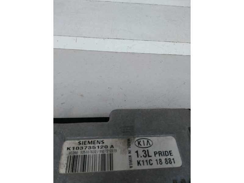 Recambio de centralita motor uce para kia pride glxi berlina referencia OEM IAM K103735120A K11C18881 