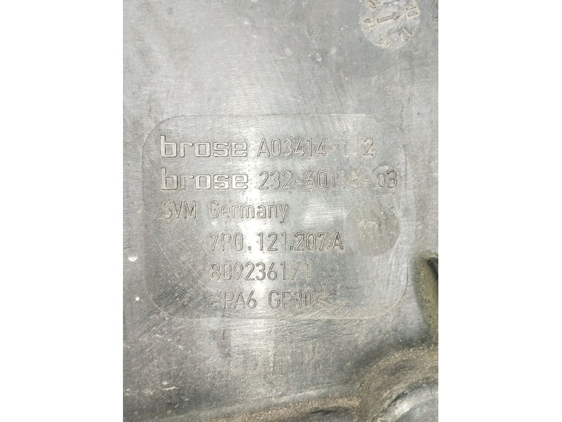 Recambio de electroventilador para porsche cayenne (92a) 4.8 s referencia OEM IAM 7p0121207a8092361  