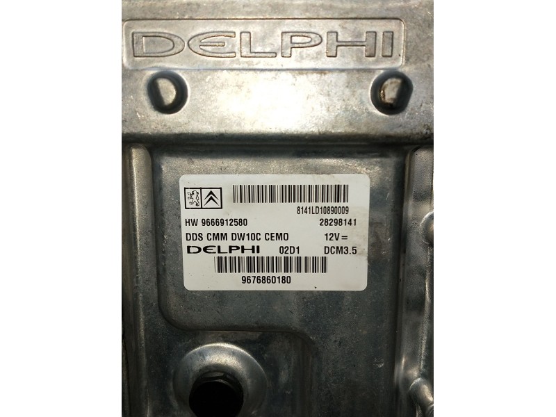 Recambio de centralita motor uce para citroën c5 station wagon business class referencia OEM IAM 9666912580  