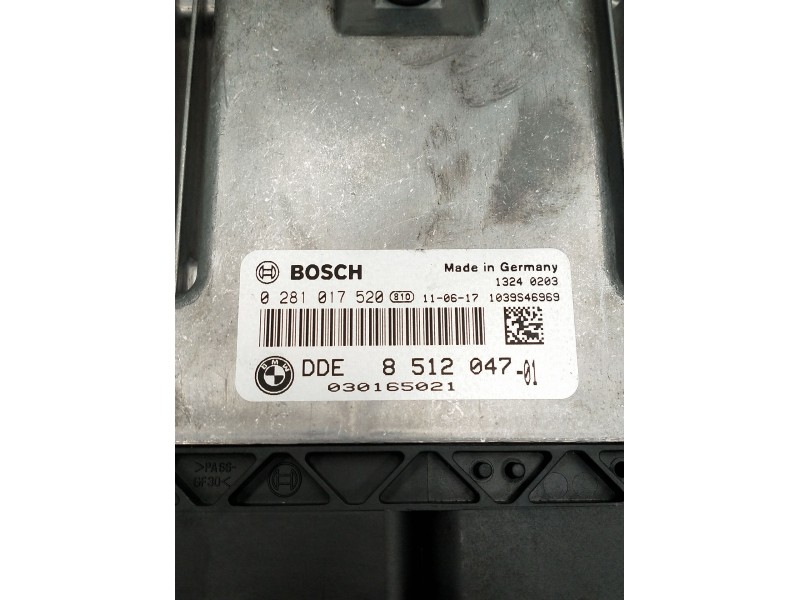 Recambio de centralita motor uce para bmw serie 3 berlina (e90) 320d referencia OEM IAM 028101752085120471039s46969  