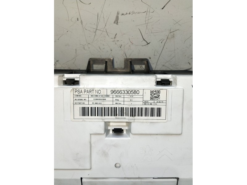 Recambio de cuadro instrumentos para citroën c5 station wagon business class referencia OEM IAM 966633O580  