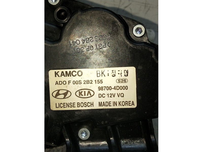 Recambio de motor limpia trasero para kia carnival / grand carnival iii (vq) 2.9 crdi referencia OEM IAM 987004D000  