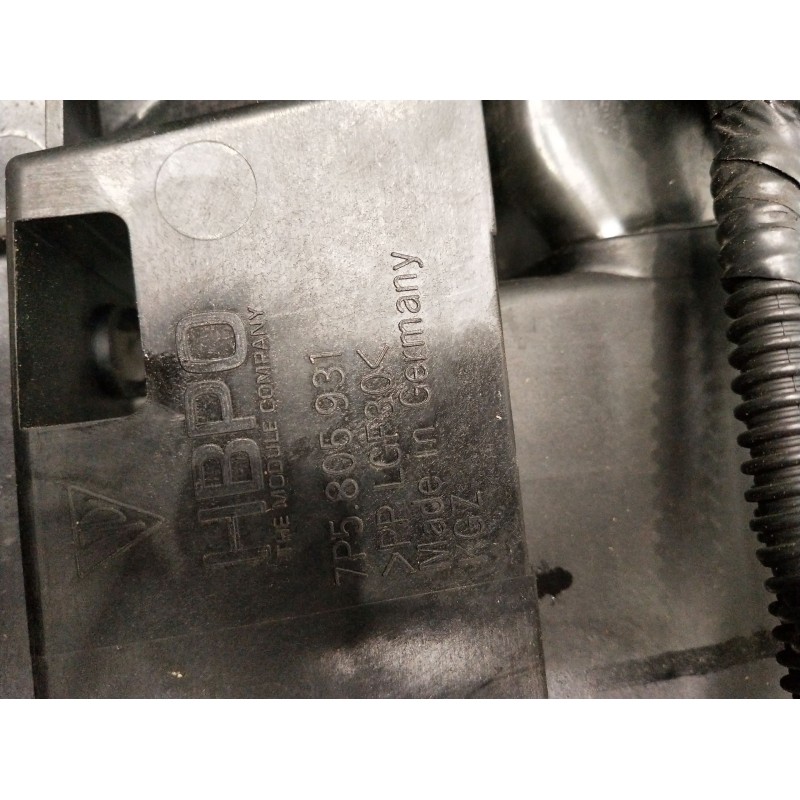 Recambio de panel frontal para porsche cayenne (92a) 4.8 s referencia OEM IAM   