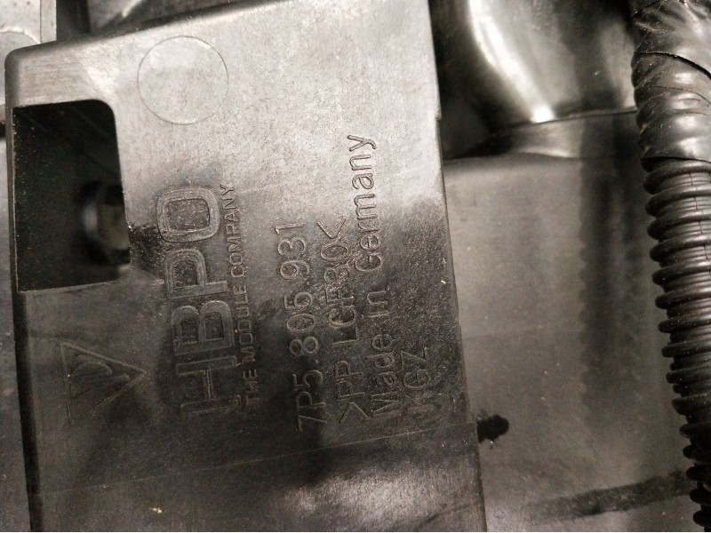 Recambio de panel frontal para porsche cayenne (92a) 4.8 s referencia OEM IAM   